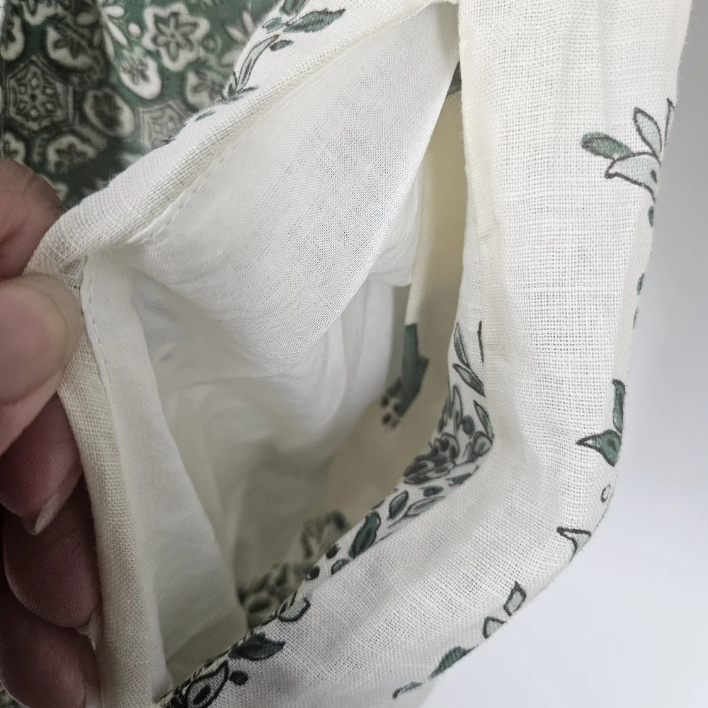 Tuckernuck Jade Terrace Cotton Linen Blend Rollins Maxi Dress - Picture 9 of 16